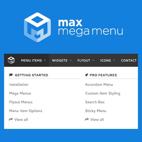 Mega Menu PRO .